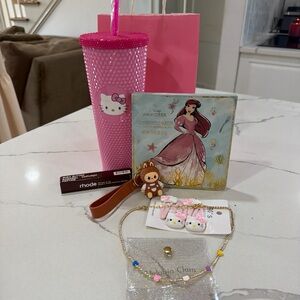 Hello Kitty Pink Hair Accessories Set